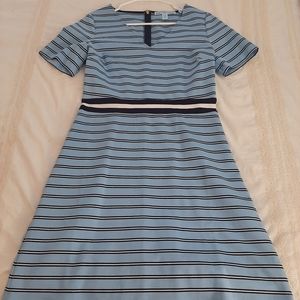 Draper James Blue Stripe dress size 10